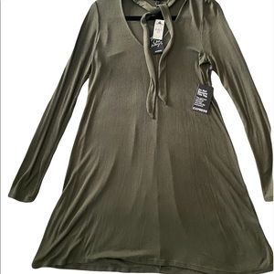 NEW! Military green short dress